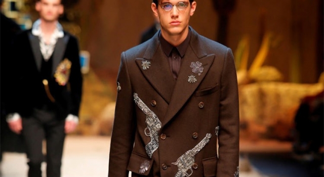 Dolce&Gabbana男装秀场 颠覆传统的设计理念