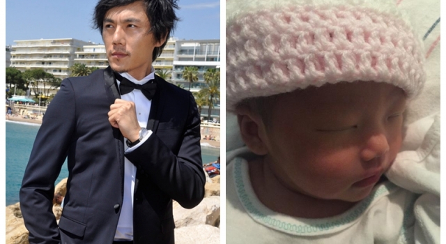 秦昊再晒女儿幸福难抑 伊能静:感谢上天给我她