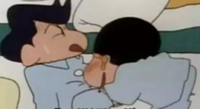 蜡笔小新系成人漫画 无底线无下限真重口味