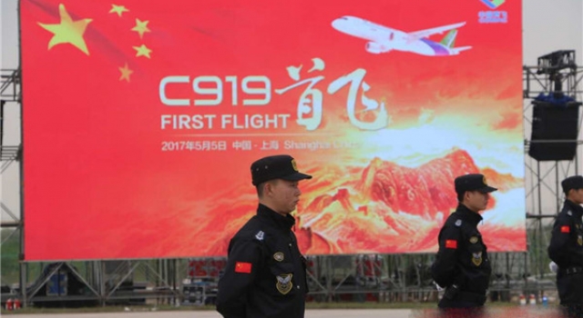 重磅!国产大飞机C919首飞成功 现场情况全回顾