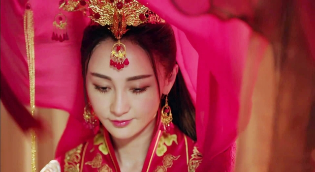 姚笛择天记大婚 古装扮相美成仙儿