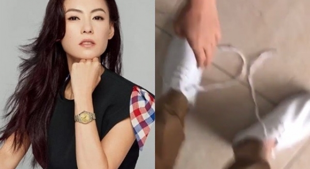 张柏芝晒全世界最贵的鞋子不让人碰 到底有多贵?