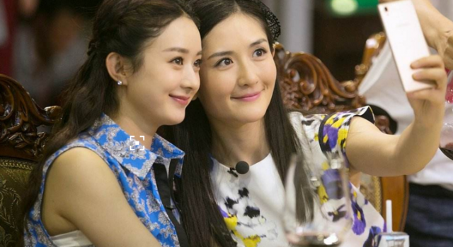 赵丽颖谢娜是塑料花友谊吗? 撞衫撞出来的姐妹情