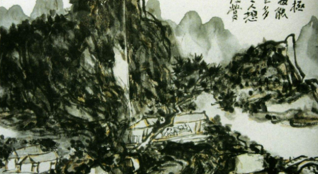 黄宾虹的画不仅山水绝妙花卉更妙 妙在自自在在
