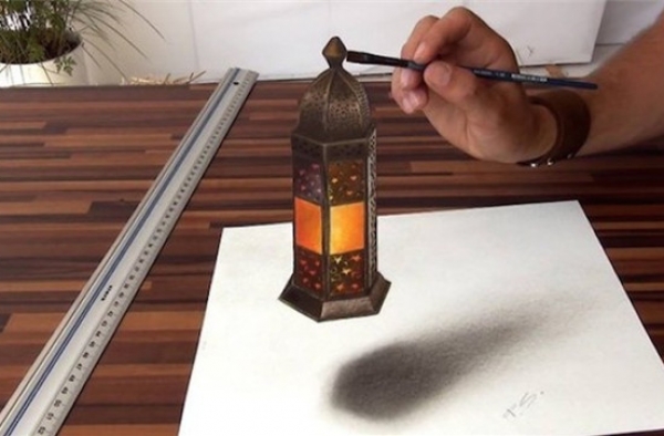 这样让你惊叹的3D绘画你见过吗