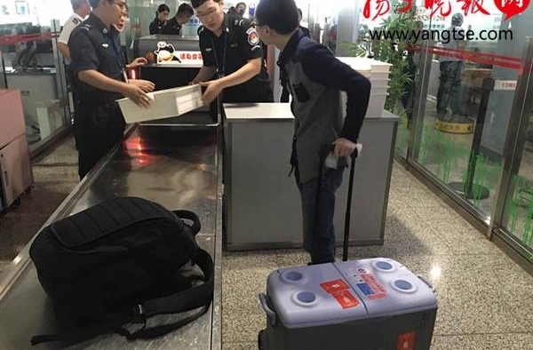 赞！四川“救命肺”横跨1800多公里 6小时到江苏救命