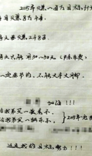 励志！小偷制定工作计划:月赚8万4 年入百万建希望小学