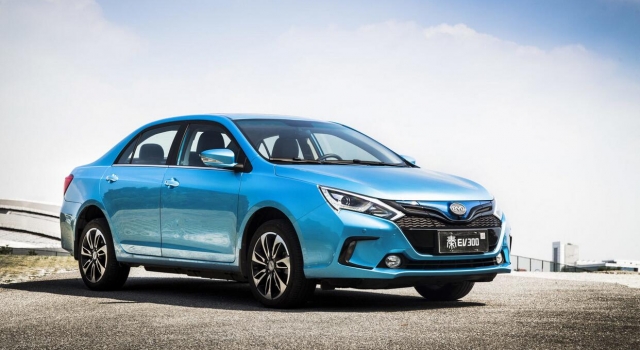 纯电动市场的鼎力之作 比亚迪秦EV300图片赏析