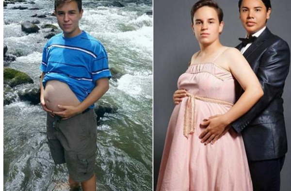 全球第一例变性夫妻生子 爸爸生子妈妈照顾很骄傲