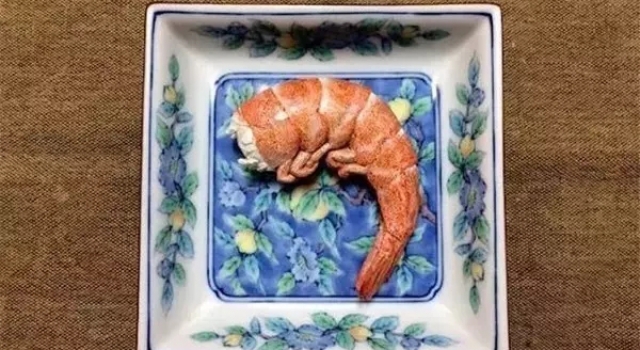 超逼真的美食木雕作品 一不小心就想把它吃了