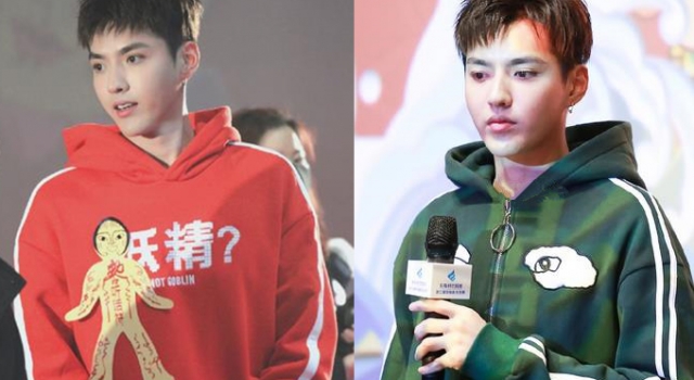 大红大绿太难穿？ 吴亦凡用一件卫衣就把你的嘴堵住