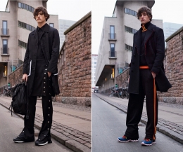 Givenchy演绎未来感男装 精致结构个性感十足