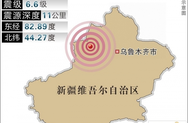 新疆精河6.6级地震 所幸并无人员伤亡