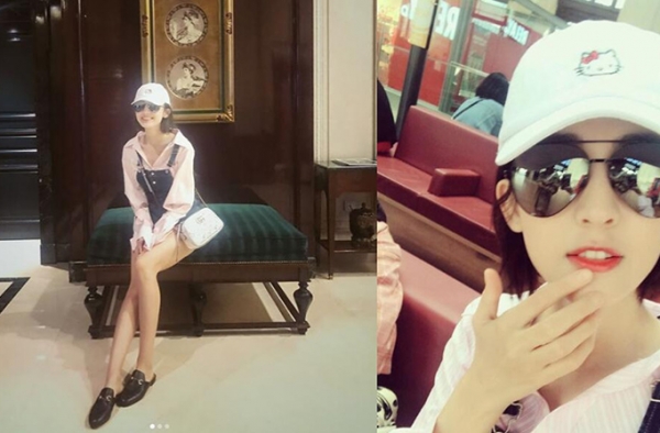 古力娜扎晒男友视角美照 墨镜里的人亮了