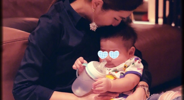 Selina晒Ella儿子萌照 录节目时曾自曝是小孩杀手