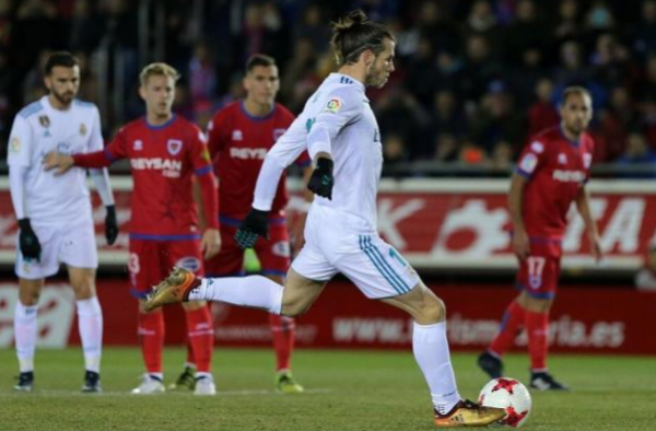 皇马3-0大胜努曼西亚 贝尔打入皇马生涯第72球