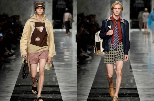FENDI2018春夏男装秀 办公室的逃逸主义