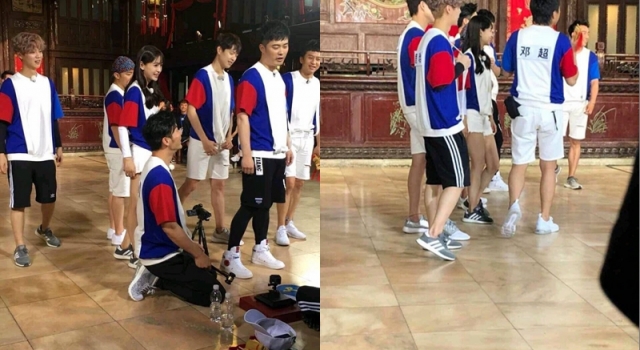 鹿晗天津跑男最后一期录制新发型 顺毛变泰迪卷发