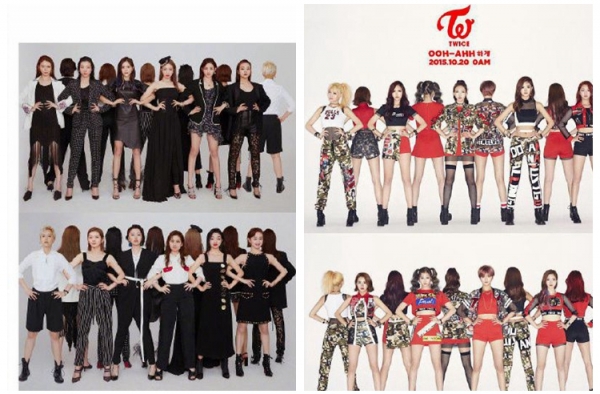101杂志被指抄袭TWICE 网友：抄袭就躺平任嘲吧