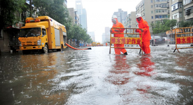 沈阳暴雨 气象台发布暴雨红色预警