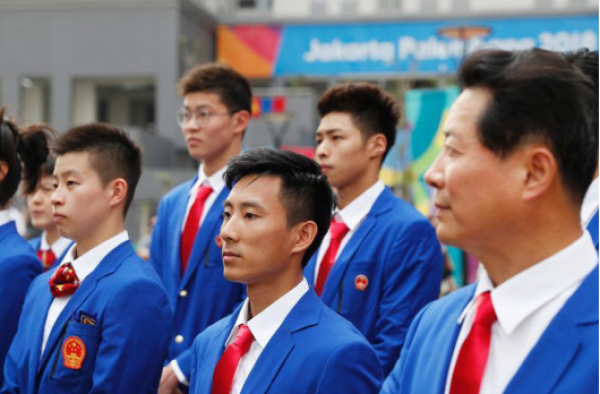中国队亚运会奖牌榜首  孙杨金满贯徐嘉余破纪录