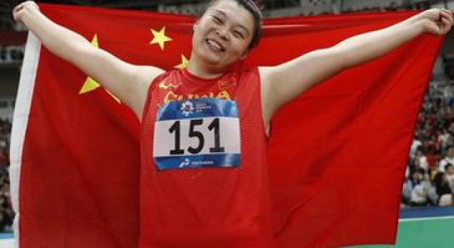 陈扬夺金 中国的女战神