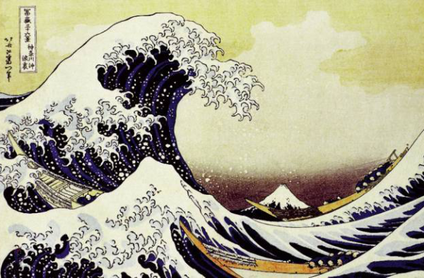 日本浮世绘不止是风花雪月 还有融入在自己画作里的梵高