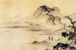 明代画家樊晖的《溪山远眺图》告诉你国画中的虚虚实实