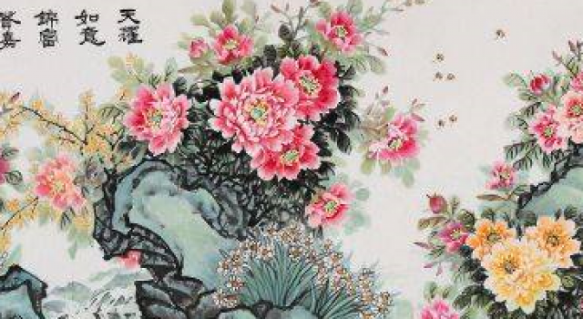 家居装饰挂什么好，选择名家手绘花鸟画是品味的体现