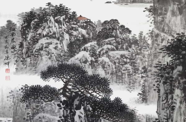 当代画家林德坤艺术之路，林德坤艺术作品赏析