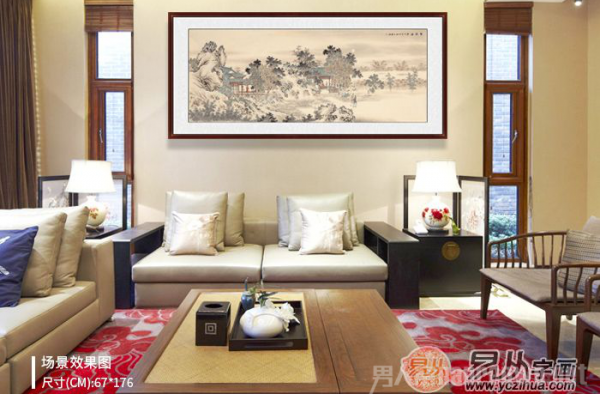 家居软装搭配：沙发背景墙装饰画，学会这么搭才好