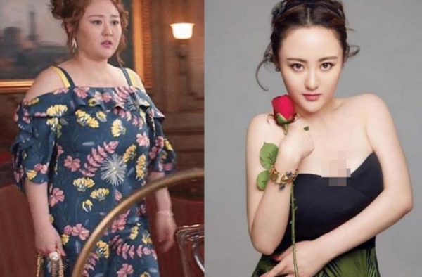 曾为了角色胖成200斤，却被同居7年的男友抛弃，今美的不像话