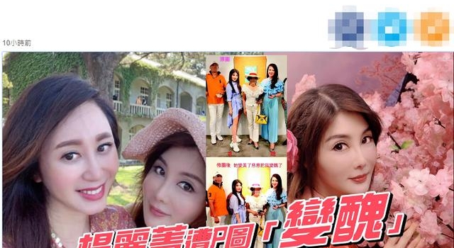 姐妹翻脸！51岁杨丽菁控告闺蜜恶意修图，令其变丑，如整容失败