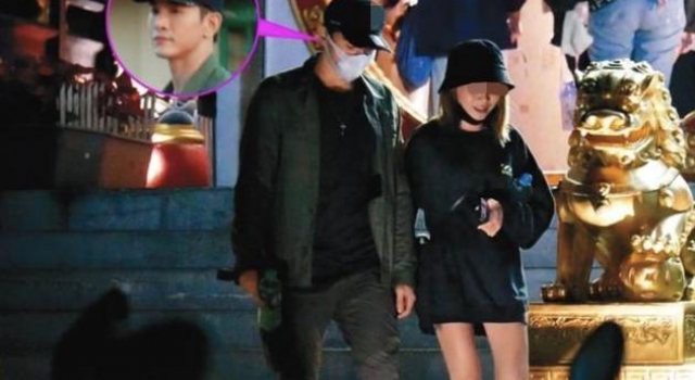 男星被曝热恋车模？女方靠火辣身材出名，深夜同回爱巢过夜