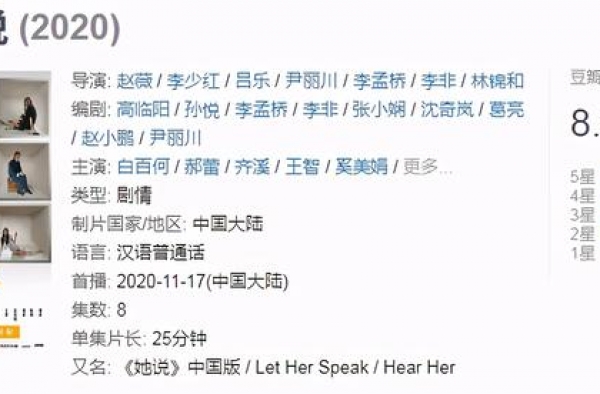 《听见她说》豆瓣8.5分，齐溪台词很戳心，外貌焦虑陷入死循环