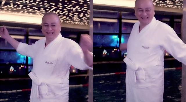 汤镇业近照难掩沧桑，为养六子一年花上百万，亲儿在街边开猪肉铺