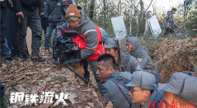 商城县：抗战电影《钢铁流火》开机