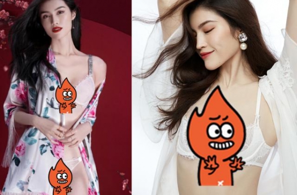 31岁何穗穿内衣秀腹肌，侧面腰围比巴掌小，穿紧身裤都嫌太宽松