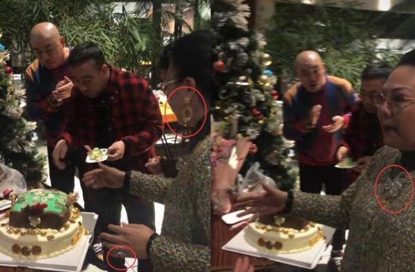 89岁杨少华在豪宅为儿庆生，没人搭理落寞走开，儿媳鸽子蛋吸睛